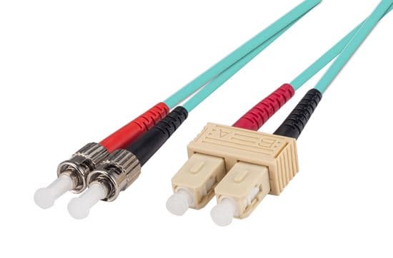 Dynamix DYNAMIX 3M 50u SC/ST OM3 Fibre Lead (Duplex, Multimode) FL-SCST50-3