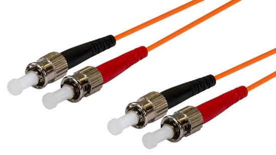 Dynamix DYNAMIX 15M 62.5u ST/ST OM1 Fibre Lead (Duplex, Multimode) FL-STST-15