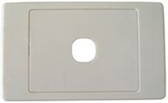 Amdex AMDEX Switch Plate ONLY. Single. Wall Face Cover Plate. (Accepts FP-1PV2