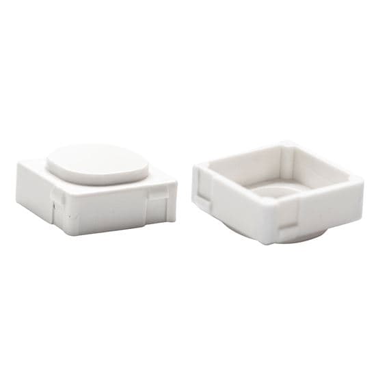 Amdex AMDEX Blank Fillers for RJ45 Face Plates. AMDEX style. 10 Pack FP-BLANK-10