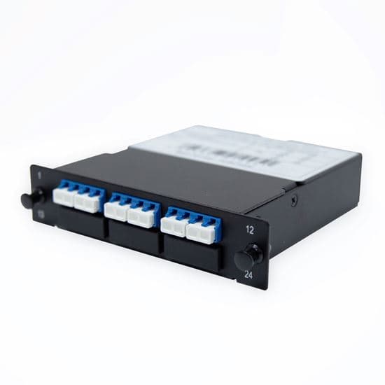 Dynamix DYNAMIX MPO SM 3 Port LC Quad Single-mode 12 Fibre Cassette. FPP-MPOSM-LC12