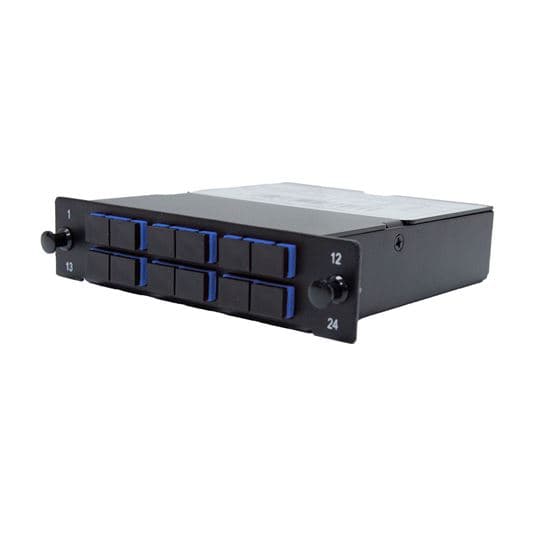 Dynamix DYNAMIX MPO SM 6 Port SC Duplex Single-mode 12 Fibre Cassette. FPP-MPOSM-SC12