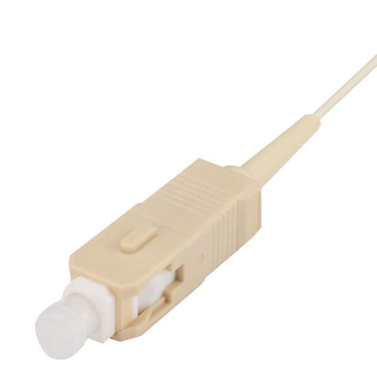 Dynamix DYNAMIX 2M SC Pigtail OM3 1x Piece White, 900um Multimode Fibre, FPT-OM3SC
