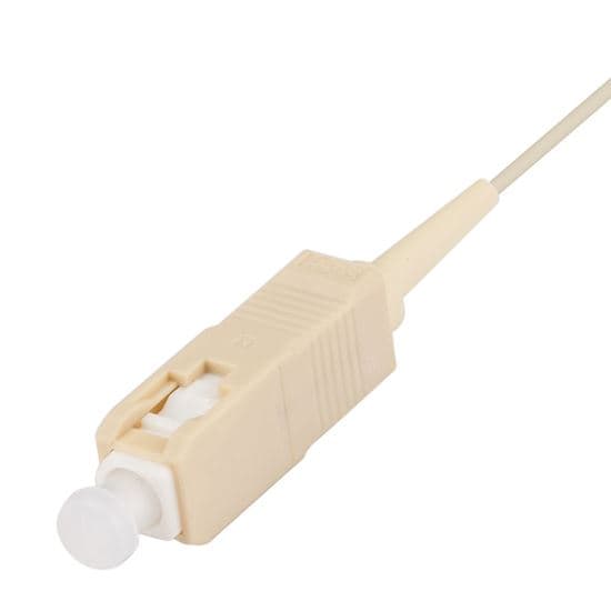Dynamix DYNAMIX 2M SC Pigtail OM4 1x Piece White, 900um Multimode Fibre, Tight FPT-OM4SC