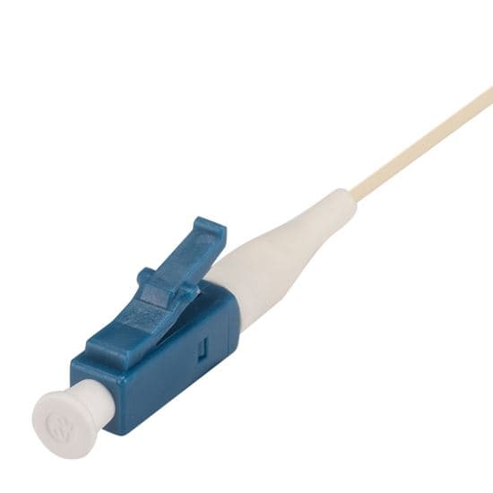 Dynamix DYNAMIX 2M LC Pigtail G657A1 single White, 900um Single-mode Fibre, FPT-OS1LC