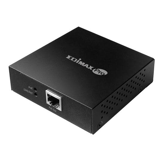 Edimax EDIMAX IEEE 802.3at Gigabit PoE+ Extender. Power & data up to 100m. GP-101ET