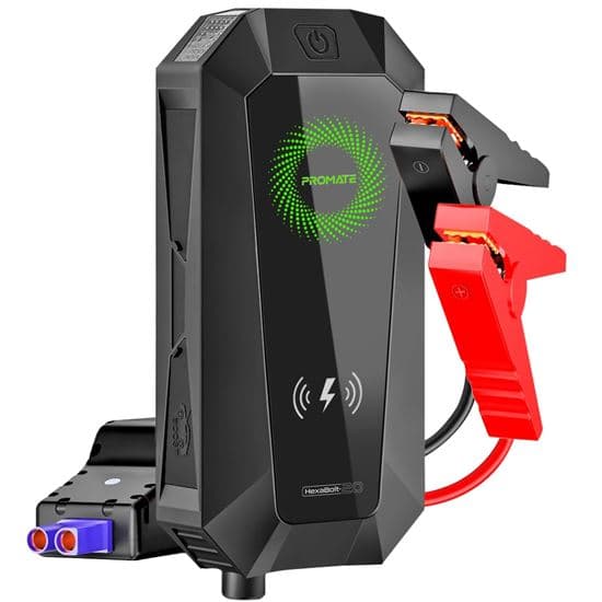 Promate PROMATE 19000mAh Jump Starter Power Bank. 1500A/12V Peak Current. Dual HEXABOLT-20