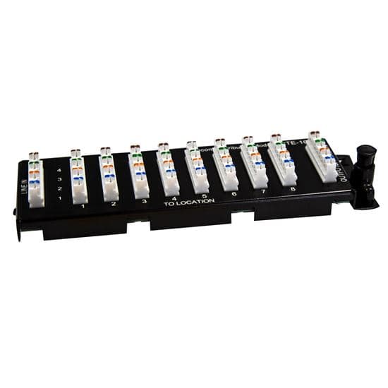 Dynamix DYNAMIX 8 Port 110 Punch Down Telco Distribution Module for HWS HTE-1008