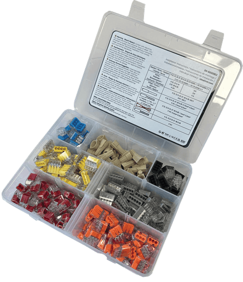 Ideal Industries IDEAL INDUSTRIES In-Sure Push-In Connector Premium 32A and 24A Kit. IDL30-5020EU