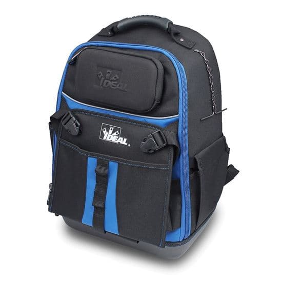 Ideal Industries IDEAL INDUSTRIES Pro Series Single Compartment Backpack. IDL37-001