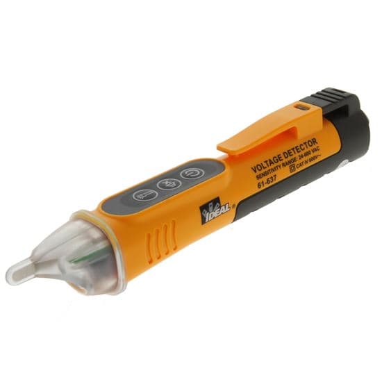 Ideal Industries IDEAL INDUSTRIES 24-600V AC Single Range NCVT with Flashlight. CAT IV IDL61-637