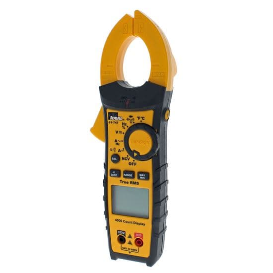 Ideal Industries IDEAL INDUSTRIES 400A AC/DC TRMS TightSight Clamp Meter. CAT III IDL61-747