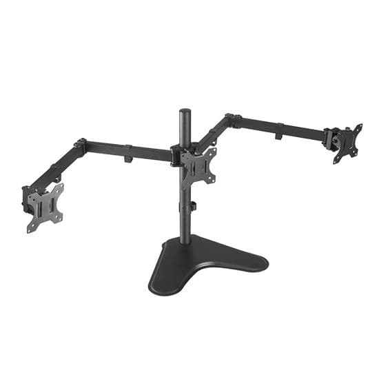 Brateck BRATECK 13"-27" Triple Monitor Economy Desk Mount Stand. LDT12-T034N