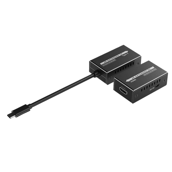 Lenkeng LENKENG USB-C to HDMI Extender Includes both Tx & Rx Units. LKV600TH-L