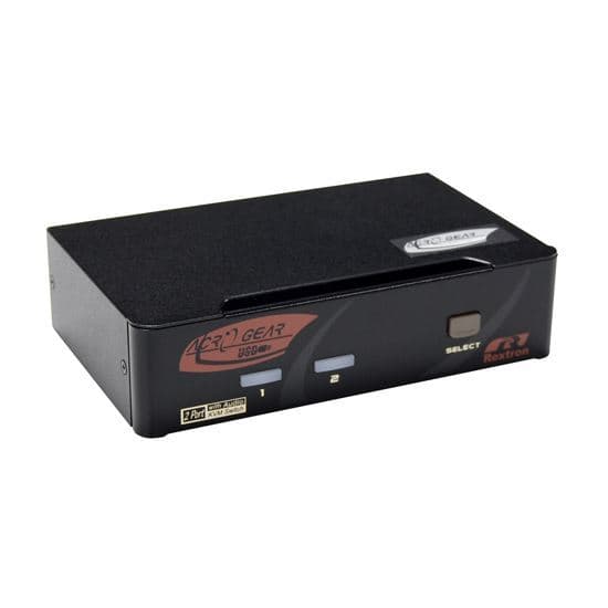 Rextron REXTRON 2 Port HDMI USB KVM Switch with Audio. USB Console. Full MAAG-112