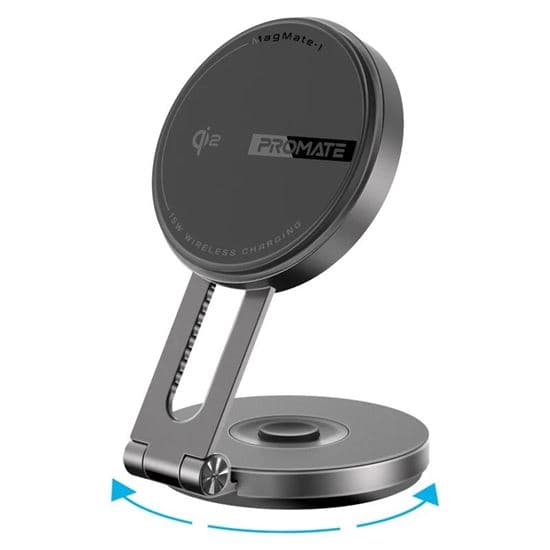 promate PROMATE 15W Qi2 Extending Magnetic Wireless Charging Mount. MAGMATE-1