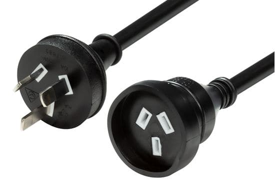 Dynamix DYNAMIX 5M 240v 10A Standard Duty Power Extension Lead PEXT5MBK