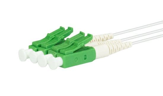 Dynamix DYNAMIX PLC Fibre Optic 2:4 LC/APC Splitter Cassette Rear Input Module PLC-LCAPC-24ABS