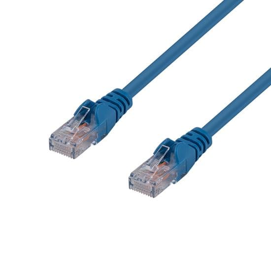 Dynamix DYNAMIX 0.3m Cat6 Blue UTP Patch Lead (T568A Specification) 250MHz PLE-C6A-PP