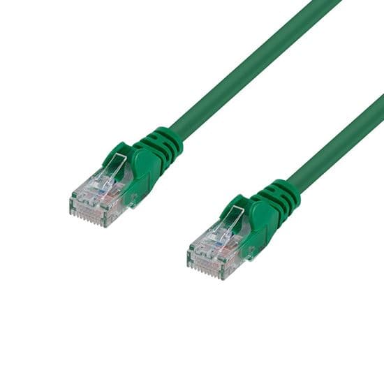 Dynamix DYNAMIX 1.5m Cat6 Green UTP Patch Lead (T568A Specification) 250MHz PLG-C6A-1H