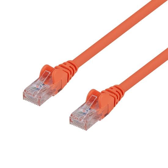 Dynamix DYNAMIX 10m Cat6 Orange UTP Patch Lead (T568A Specification) 250MHz PLO-C6A-10