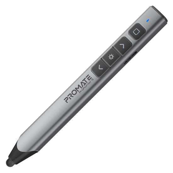 Promate PROMATE Universal Intuitive Laser Pointer with Built-in Stylus Pen. PROPOINTER-S