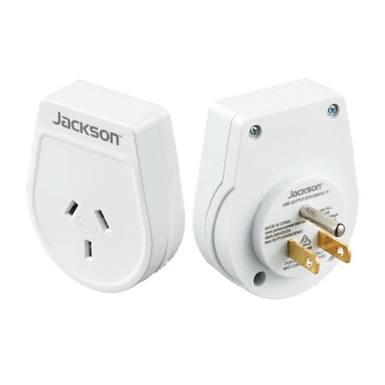 Jackson JACKSON Slim Outbound Travel Adaptor for use in USA/Canada. PTA8809M