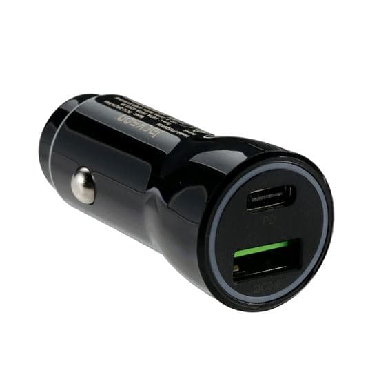 Jackson JACKSON 5.4A Dual Port In-Car Phone Charger with 1x USB-A & 1x USB-C PTUSB54CIG