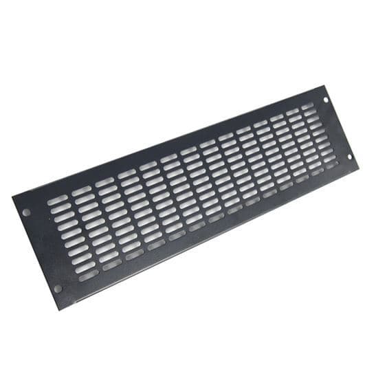 Dynamix DYNAMIX 3RU Vented Blanking Panel. Black Colour RAVBP-3RU