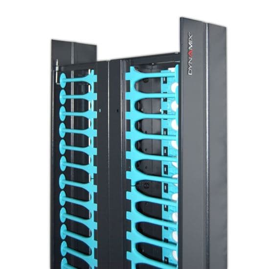 Dynamix DYNAMIX Dual 300mm wide finger duct cable management Panels for RDF47CM-300