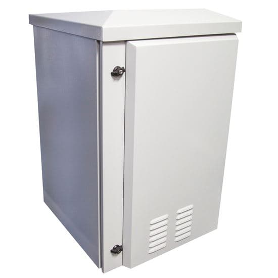 Dynamix DYNAMIX 12RU Vented Outdoor Wall Mount Cabinet. Ext Dims 611x625x640 RODW12-600FK