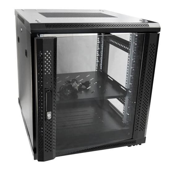 Dynamix DYNAMIX 12RU Server Cabinet 1000mm Deep (600 x 1000 x 743). Incl. 1 x RSR12-6X10