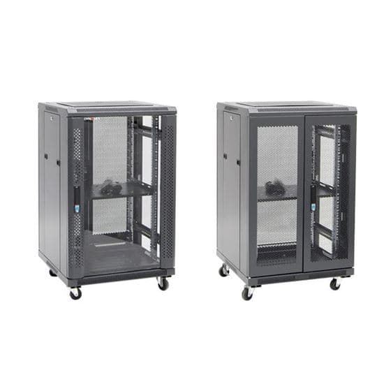 Dynamix DYNAMIX 18RU Server Cabinet 600mm Deep (600 x 600 x1008mm). Incl. 1x RSR18-6X6