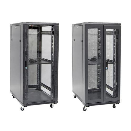Dynamix DYNAMIX 27RU Server Cabinet 600mm Deep (600 x 600 x 1410mm) Includes RSR27-6X6