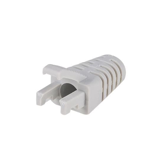 Dynamix DYNAMIX LITE GREY RJ45 Strain Relief Boot - Slimline with Clip SRS-BV2-LGRY-20