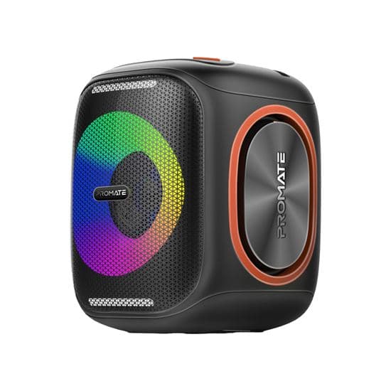 promate PROMATE 40W Portable BT Speaker with Dynamic RBG Lights. STRIKE-40