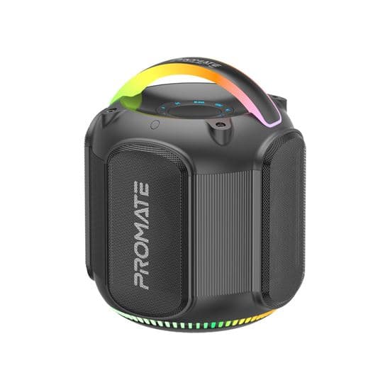 promate PROMATE 80W Portable BT Speaker with Dynamic RBG Lights. STRIKE-80