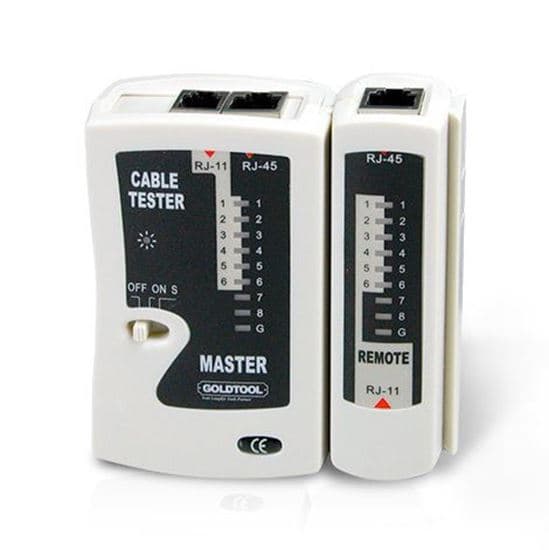 Goldtool GOLDTOOL RJ45 LAN Data Cable Tester Quickly & Easily Check for Cable TCT-108