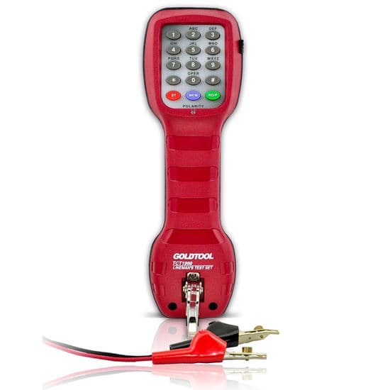 Goldtool GOLDTOOL Telephone Line Fault Tester. Install, Service & Maintain TCT-1900-RD