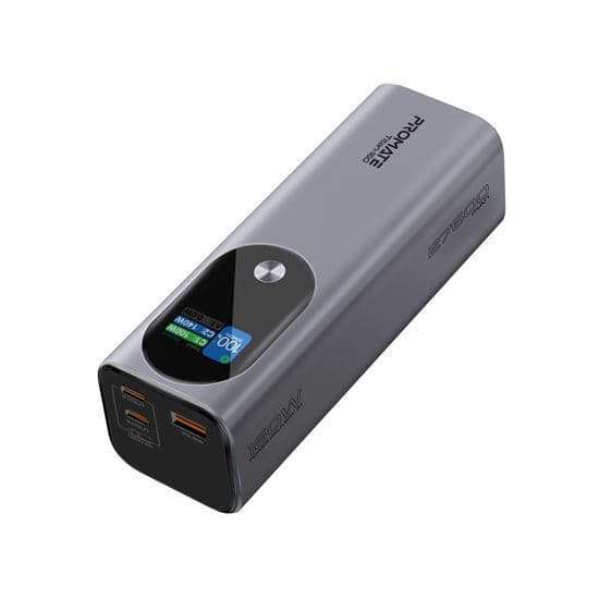 Promate PROMATE 27600mAh 160W Ultra Compact Aluminium PD3.1 Power Bank with LCD TITAN-160
