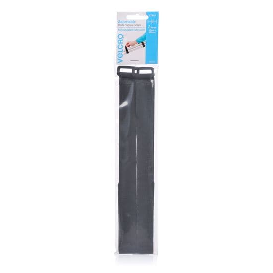 Velcro VELCRO Brand 25 x 900mm Adjustable 2 Pack Multi-Purpose Straps. VEL26322