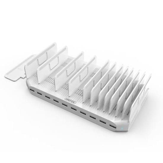 Unitek UNITEK 10-Port 96W Smart Charging Station with 10x 2.4A USB-A Ports. Y-2172