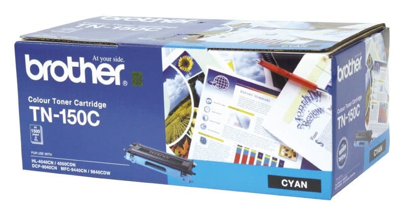Brother TN-150C Toner Cartridge Laser Cyan 1500-page 332697
