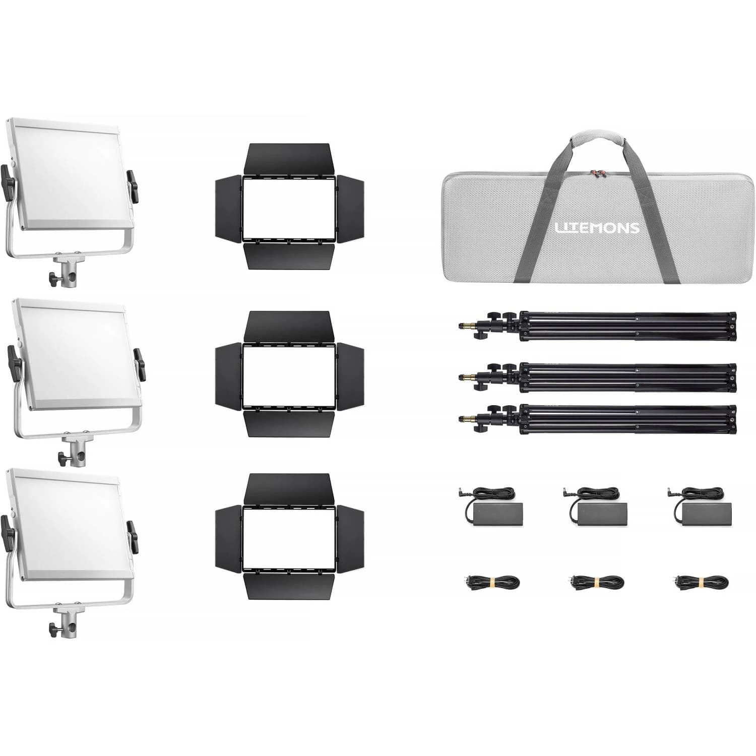 Godox Litemons LP1200R RGB LED Panel (3 Light Kit) 512932