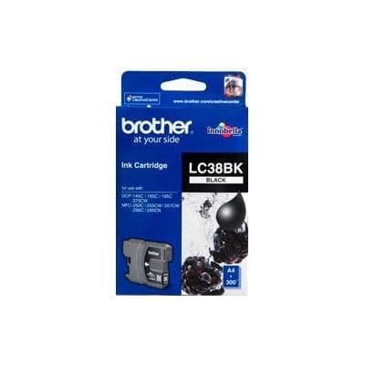 Brother Brother LC38BK Black Ink Cartridge LC38BK