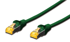 Digitus Digitus S-FTP CAT6A Patch Lead - 1M Green CA9310G