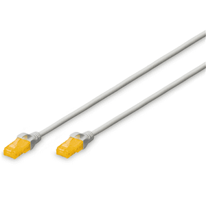 Digitus Digitus UTP Slim CAT6 Patch Lead - 0.5M Grey CA9705