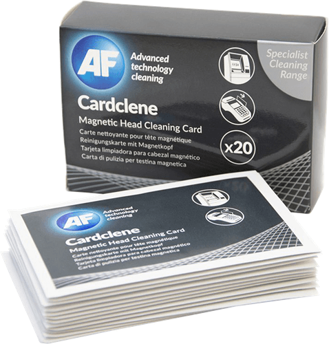 AF Cardclene Swipe / Entry Machine Cleaners - 20 Pack