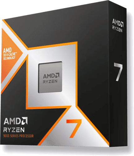 AMD Ryzen 7 9800X3D 8 Core/16 Thread AM5 CPU No Fan
