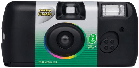 Fujilfim QuickSnap Flash 400 Single Use 35mm Film Camera
